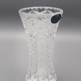 Vágott kristályváza ÚSVIT 13 cm