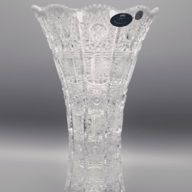 Vágott kristályváza ÚSVIT 25 cm