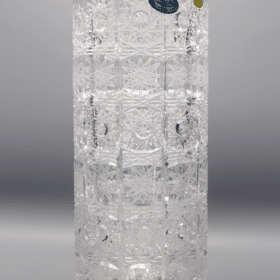Vágott kristályváza ÚSVIT 30 cm