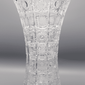 Vágott kristályváza ÚSVIT 29 cm
