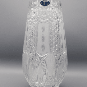 Vágott kristályváza ÚSVIT 28 cm