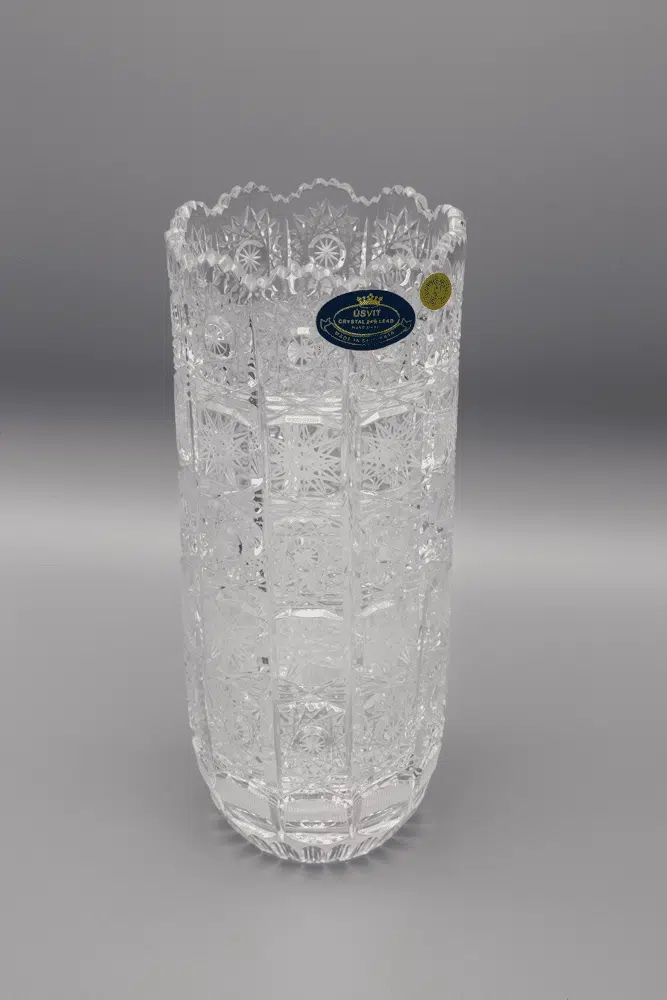 Vágott kristályváza ÚSVIT 20 cm - Image 2