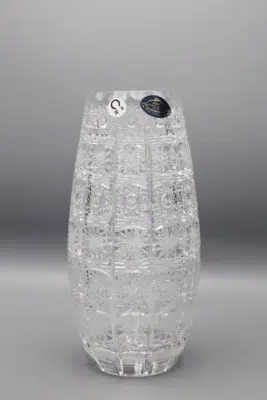 Vágott kristályváza ÚSVIT 23,5 cm