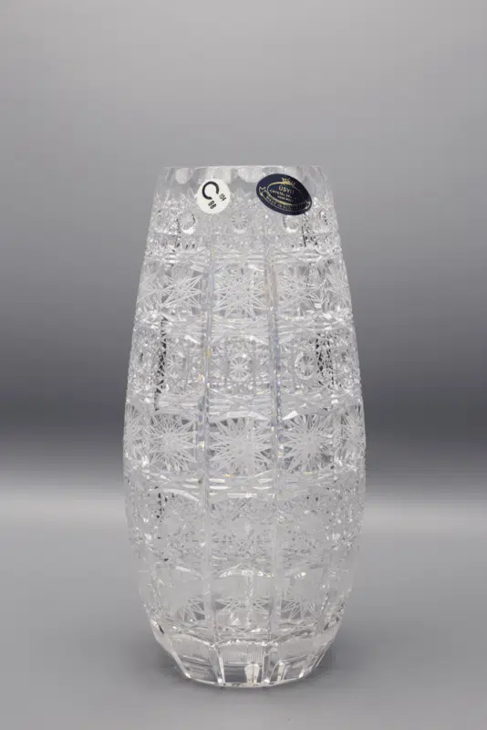 Vágott kristályváza ÚSVIT 23,5 cm