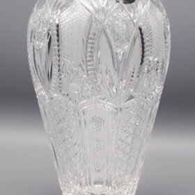 Vágott kristályváza ÚSVIT 23 cm