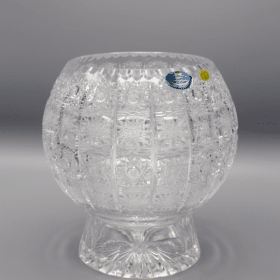 Vágott kristályváza ÚSVIT 20 cm