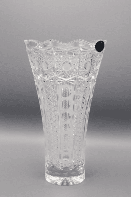 Vágott kristályváza ÚSVIT 23 cm
