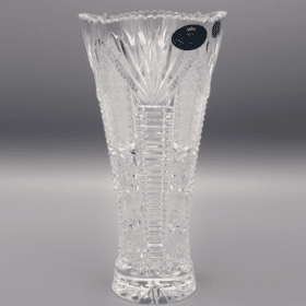 Vágott kristályváza ÚSVIT 20 cm
