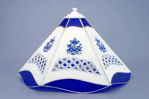 Cibulák – Tienidlo k lampe vitráž prelamované 6 stenové – originálny cibulák Dubí – 1. akosť