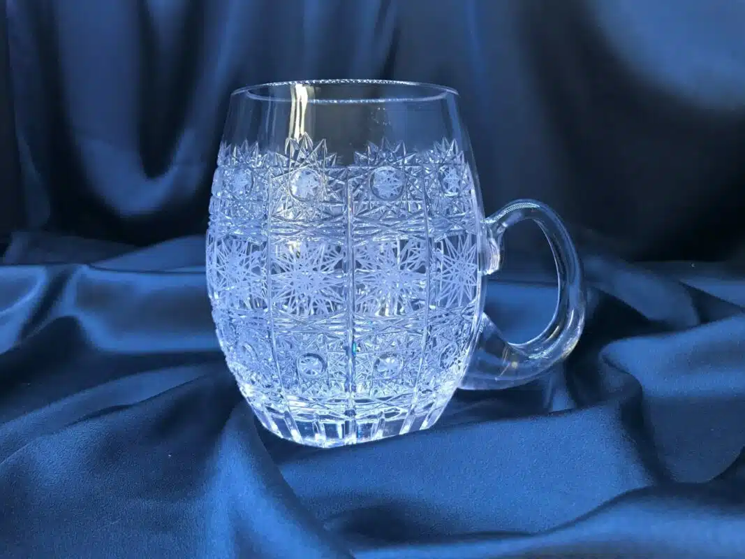 Kristálycsiszolású poharak 600 ml-es 6 darabos készlet