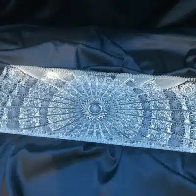 Krištáľová brúsená exkluzívna platňa 40 cm