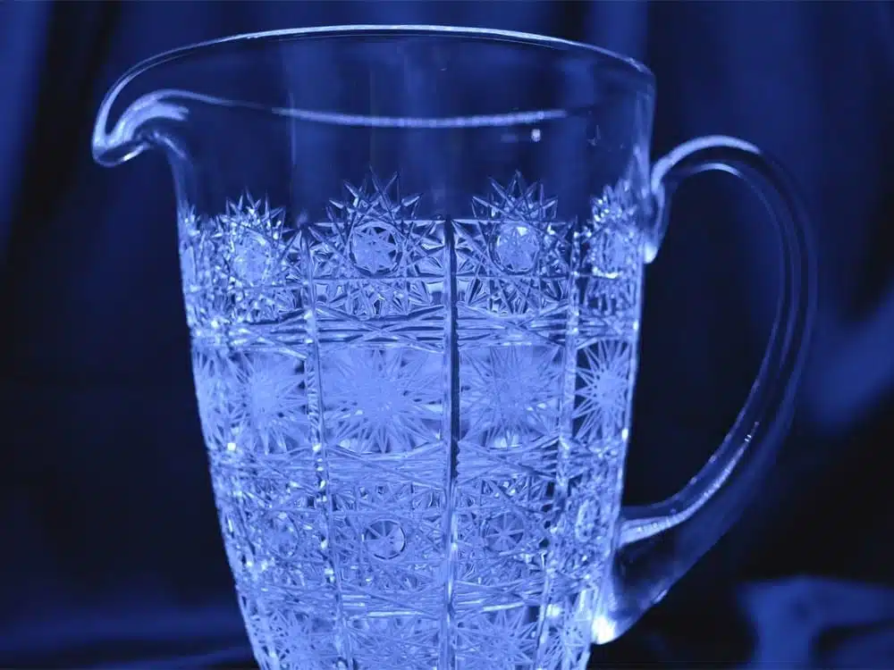 Vágott kristály kancsó 1200 ml