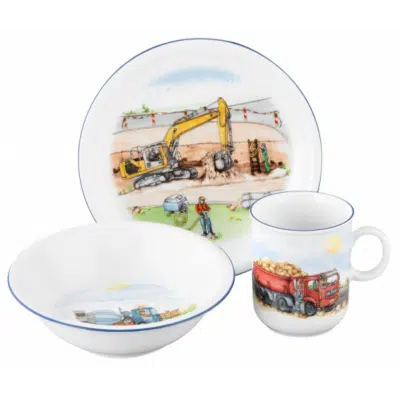 Gyermek porcelán 3 részes készlet STAVENISKO