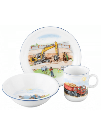 Gyermek porcelán 3 részes készlet STAVENISKO