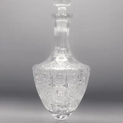 Krištáľová brúsená misa ÚSVIT 850 ml