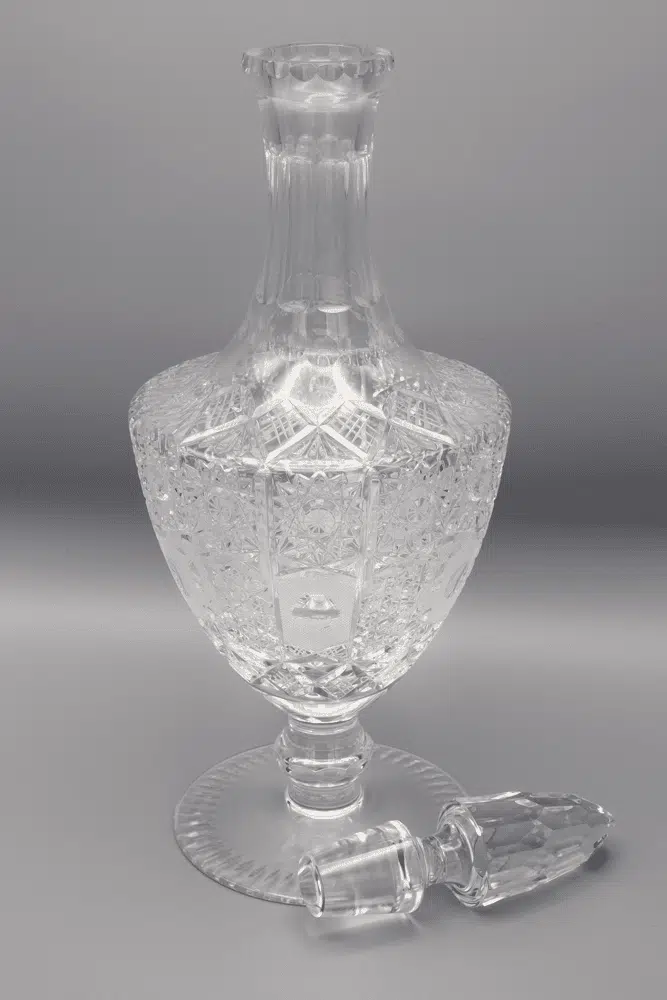 Crystal cut flakon ÚSVIT 850 ml - Image 2