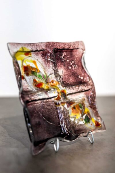 Műüveg Veronika Rusňáková 20x20 cm - Image 2