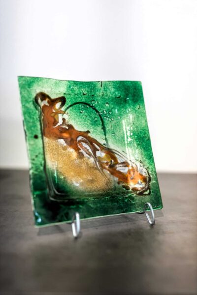 Műüveg Veronika Rusňáková 20x20 cm