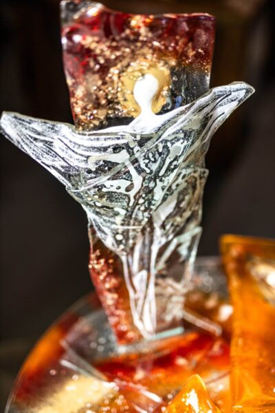 Műüveg Veronika Rusňáková 29x52 cm - Image 2