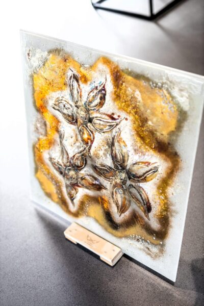 Műüveg Veronika Rusňáková 74x74 cm - Image 2