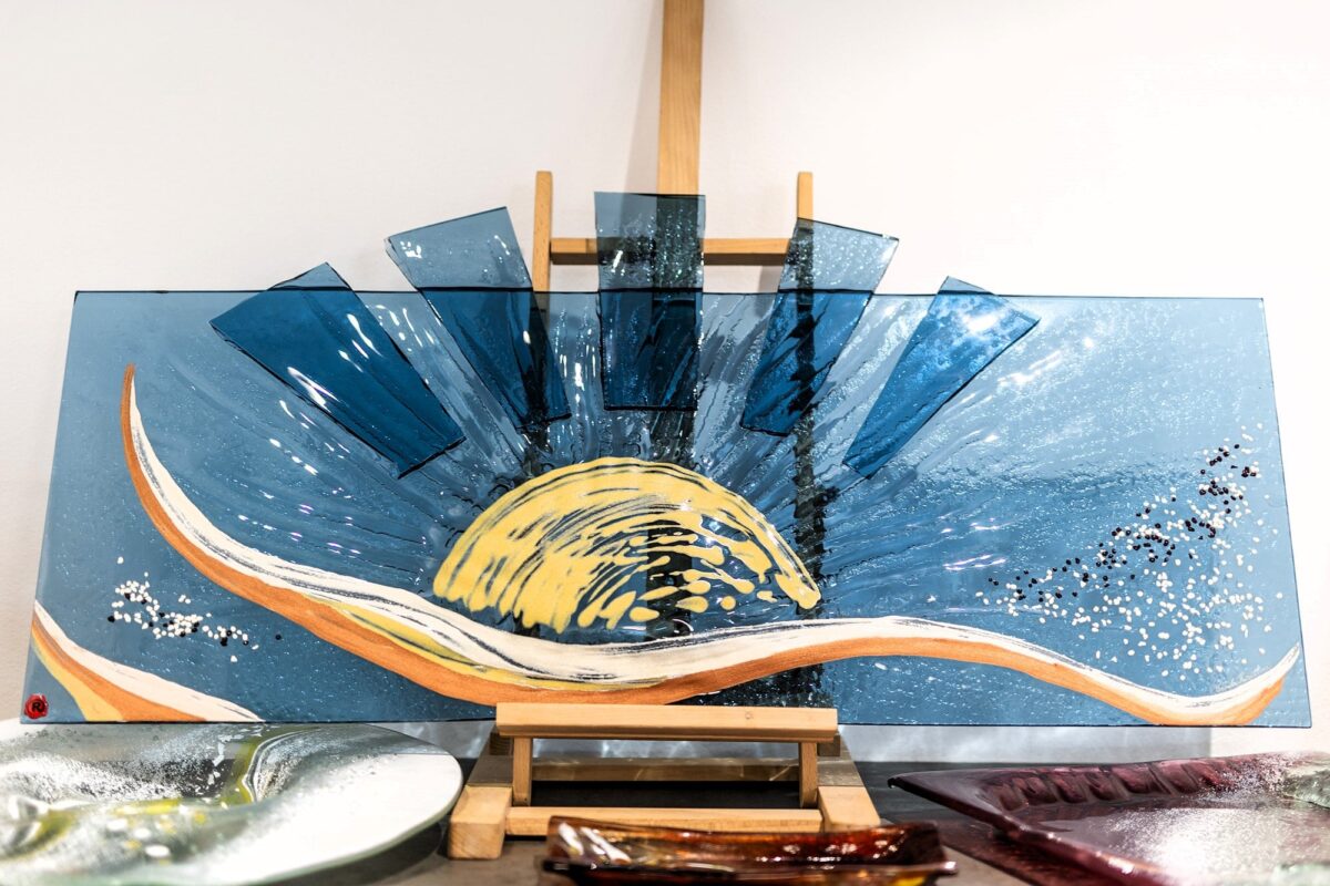 Műüveg Veronika Rusňáková 51x110 cm
