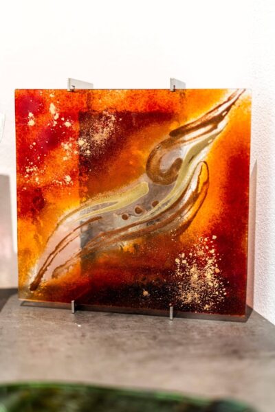 Műüveg Veronika Rusňáková 27x25 cm - Image 2