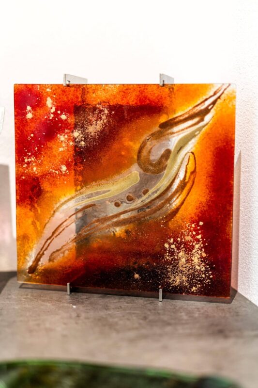 Műüveg Veronika Rusňáková 27x25 cm - Image 2