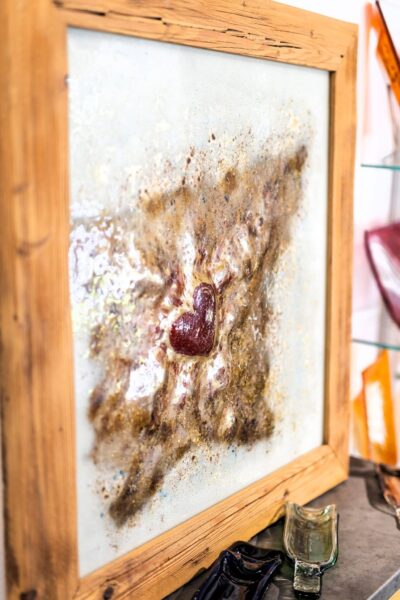 Műüveg Veronika Rusňáková 90x90 cm - Image 2