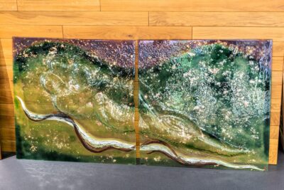 Műüveg Veronika Rusňáková 186x96 cm