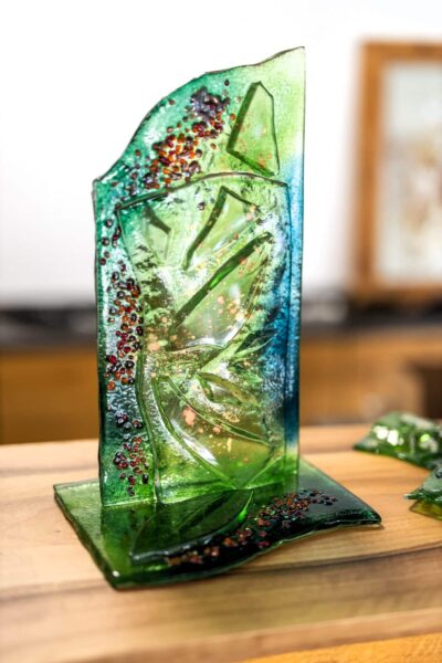 Műüveg Veronika Rusňáková 23x38 cm - Image 2