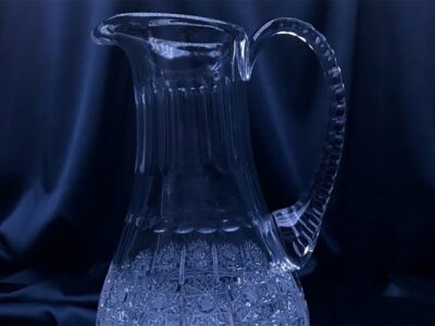 Vágott kristály kancsó 1200 ml - Image 7
